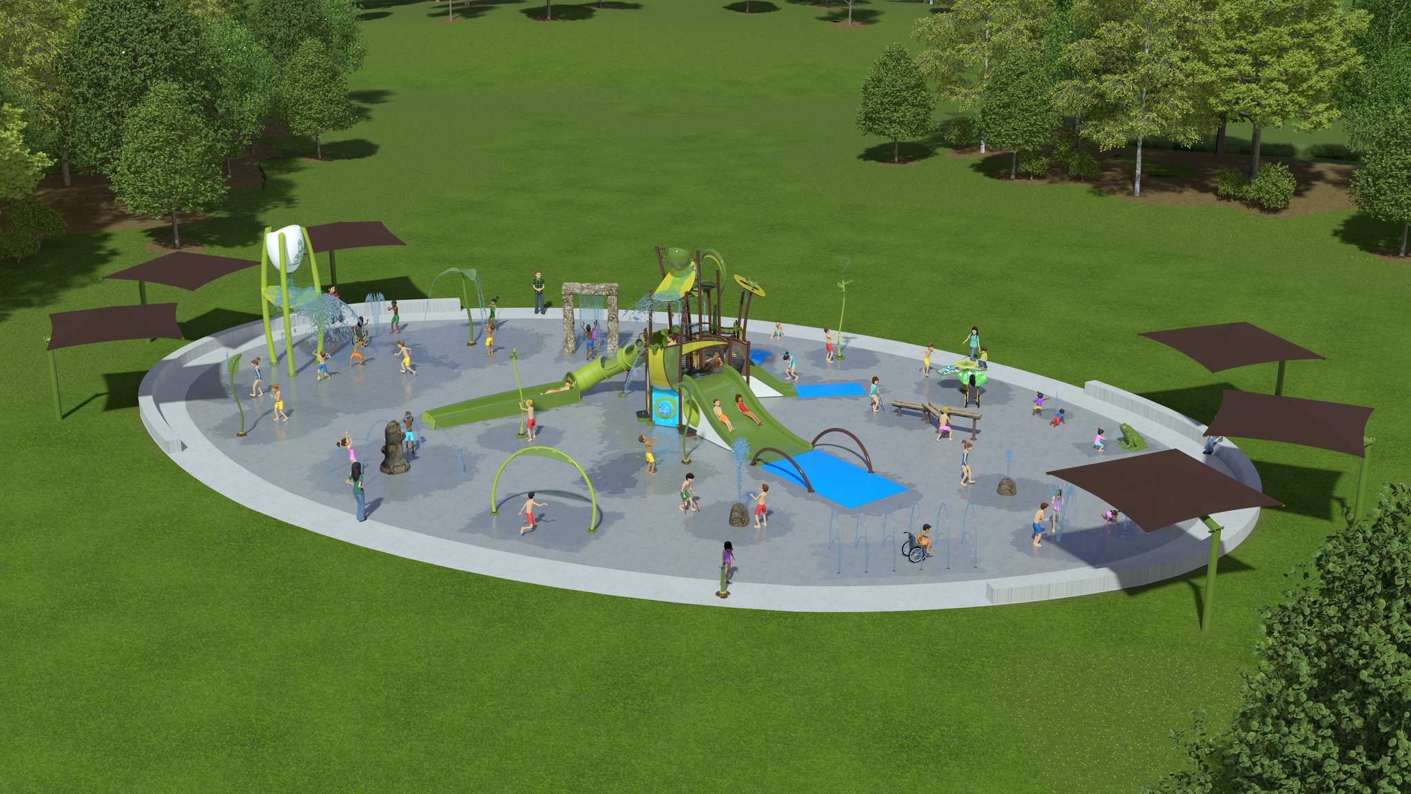 West Chester Splash Pad